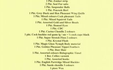 Fly Tying Kit Veniard Premium