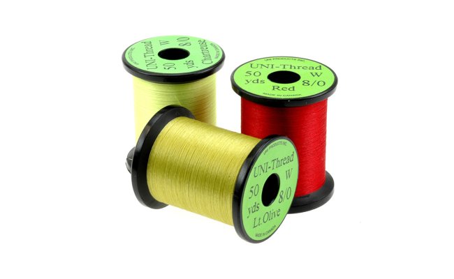Fly Tying Thread UNI Products 8/0 50 yds Fly Tying Thread UNI Products 8/0 50 yds Black