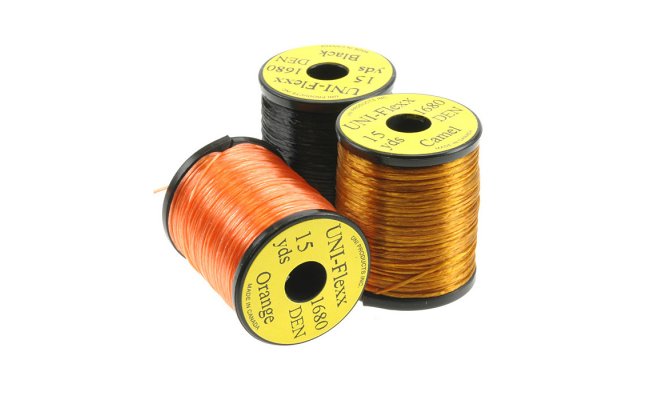 Fly Tying Thread UNI Products UNI Flexx Fly Tying Thread UNI Products UNI Flexx 15 yds Yellow