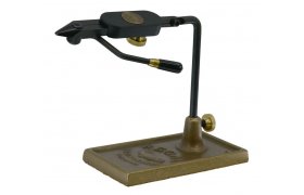 Fly Tying Vise REGAL Medallion Series Big Game Jaws Bronze Traditional Base Fly Tying Vise REGAL Medallion Series Big Game Jaws Bronze Traditional Base