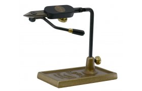 Fly Tying Vise REGAL Medallion Series Stainless Steel Jaws Bronze Traditional Base Fly Tying Vise REGAL Medallion Series Stainless Steel Jaws Bronze Traditional Base