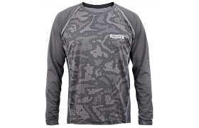 Functional Fishing Shirt Hank Competition Men Gray Camou Functional Fishing Shirt Hank Competition Men Gray Camou M