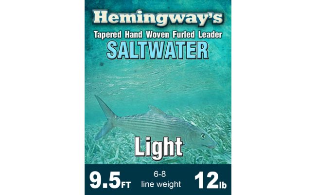 Furled Leader Hemingway's Saltwater Furled Leader Hemingway's Saltwater - 290 cm, Big Game