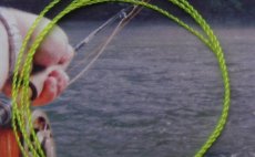 Furled Leader Hends Czech Nymph - Fluo Yellow