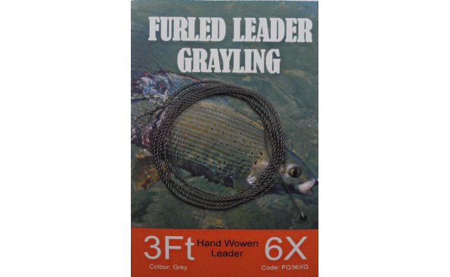 Furled Leader Hends Grayling Furled Leader Hends Grayling - 90 cm, Grey