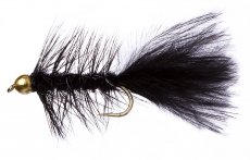 Golden Nugget Wooly Bugger Black
