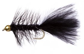 Golden Nugget Woolly Bugger Black Golden Nugget Woolly Bugger Black, Size 10