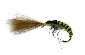 Grannom Pupa CDC Emerger Grannom Pupa CDC Emerger, Size 14