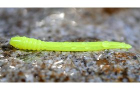 Gummy Micro Tails RedBass S - 48 mm Gummy Micro Tails RedBass S - 48 mm - Signal Yellow UV