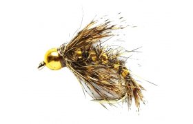 Holographic Hare's Ear & March Brown Holographic Hare's Ear & March Brown, Size 8