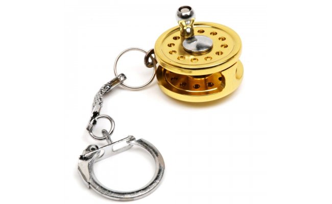 Key Chain Mini Fly Reel Leichi Key Chain Mini Fly Reel Leichi
