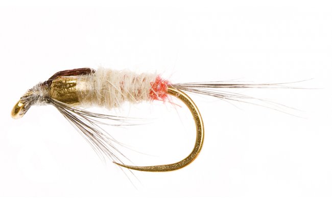 Klima's Micro Nymph Golden Drop Beige Klima's Micro Nymph Golden Drop Beige, Size 14