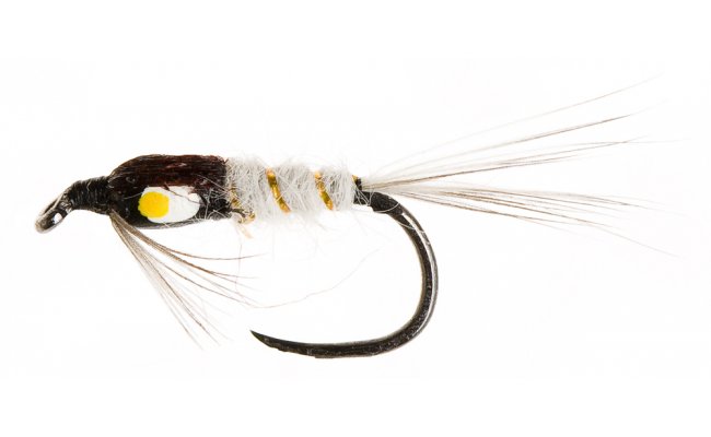 Klima's Micro Nymph Jungle Cock Drop Cream Klima's Micro Nymph Jungle Cock Drop Cream, Size 14