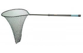 Landing Net Mclean Weigh-Net Hinged Telescopic 130 Landing Net Mclean Weigh-Net Hinged Telescopic 130 Green Knotless Net