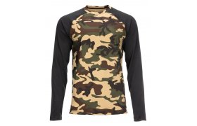 Lightweight Baselayer Top Simms Woodland Camo Lightweight Baselayer Top Simms Woodland Camo S