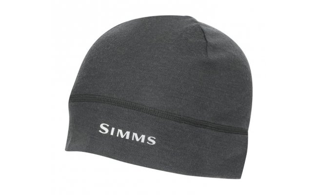 Lightweight Wool Liner Beanie Simms Carbon Lightweight Wool Liner Beanie Simms Carbon