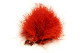 Marabou Veniard Strung Blood Feathers Marabou Veniard Strung Blood Feathers Bleached White