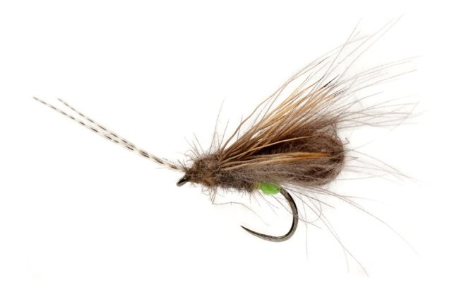 McPhail Bubble Wing Caddis Grannom B/L McPhail Bubble Wing Caddis Grannom B/L, Size 16