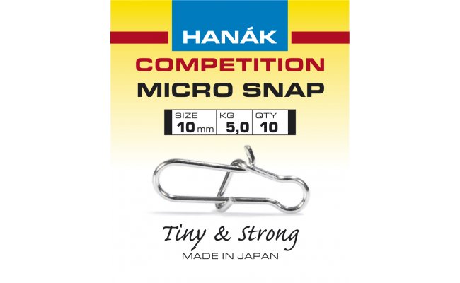 Micro Snap Hank Competition Micro Snap Hank Competition, 10 pcs