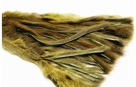 Micro Zonker Pine Squirrel Veniard Whole Skin Micro Zonker Pine Squirrel Veniard Whole Skin Black