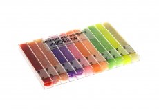 Microflash Dubbing Box Hends Mix 12 Light Colors