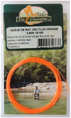 Monofilament Knotless French Leader JMC Fluo Orange