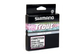 Monofilament Line Shimano Trout Competition 150 m Monofilament Line Shimano Trout Competition 150 m; 0.12 mm; 1.29 kg; Red