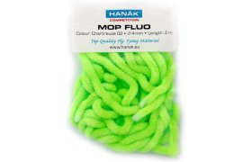 MOP Chenille Hank Competition MOP Chenille Hank Competition 2 mm, Fluo Chartreuse