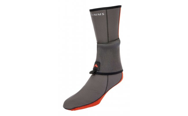 Neoprene Flyweight Sock Simms Pewter Neoprene Flyweight Sock Simms Pewter S