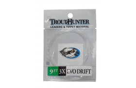 Nylon Tapered Leader TroutHunter EVO Drift 9 ft Nylon Tapered Leader TroutHunter EVO Drift 9 ft 3X 0,205 mm