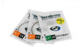 Nylon Tapered Leader TroutHunter EVO Drift With Loop 9 ft Nylon Tapered Leader TroutHunter EVO Drift With Loop 9 ft 4X