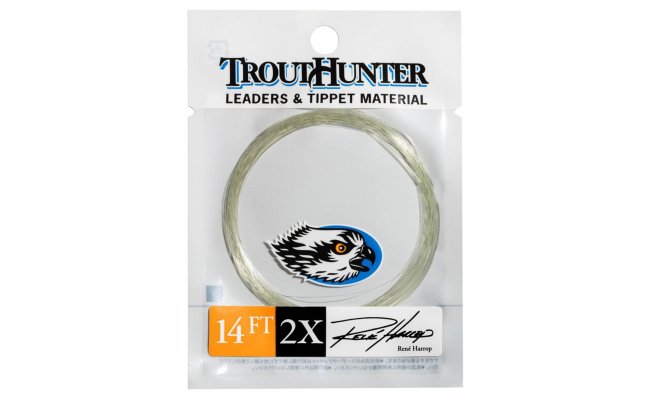 Nylon Tapered Leader TroutHunter Rene Harrop Signature 14 ft Nylon Tapered Leader TroutHunter Rene Harrop Signature 14 ft 7X 0,104 mm