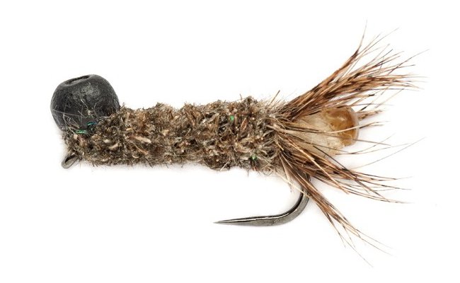 OE Peeping Caddis Debris OE Peeping Caddis Debris, Size 10