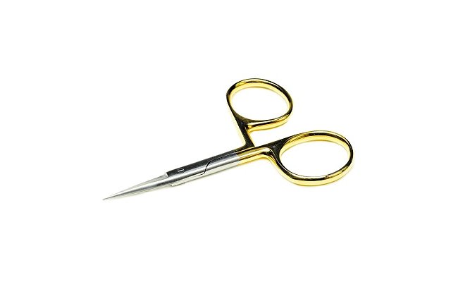 Off Set Scissors Veniard Gold Loop 4" Off Set Scissors Veniard Gold Loop 4"