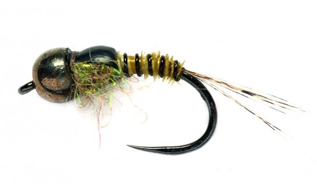 Olive Quill Nymph Black Olive Quill Nymph Black, Size 12