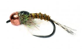 Olive Quill Nymph Brown Olive Quill Nymph Brown, Size 12