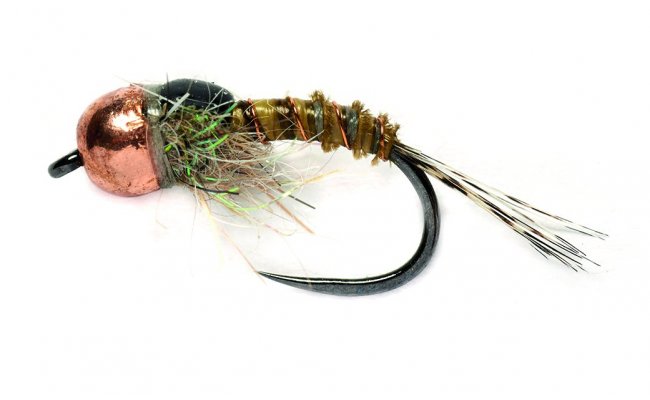 Olive Quill Nymph Brown Olive Quill Nymph Brown, Size 12