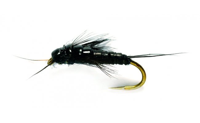 Oliver Edwards Small Black Stonefly Nymph Oliver Edwards Small Black Stonefly Nymph, Size 12