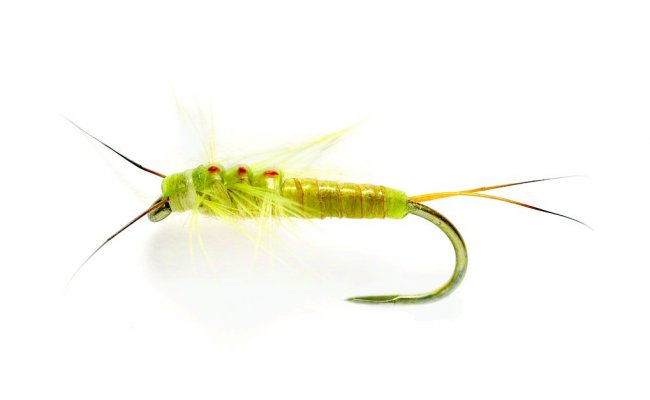 Oliver Edwards Yellow Sally Stonefly Nymph Oliver Edwards Yellow Sally Stonefly Nymph, Size 12