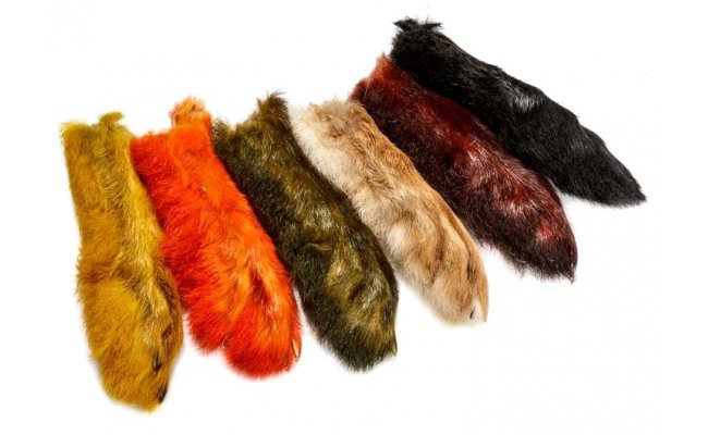 Patagonian Hares Feet Veniard Patagonian Hares Feet Veniard Black