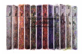 Peacock Dubbing Box Hends Mix 12 Colors Peacock Dubbing Box Hends Mix 12 Colors