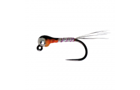 Perdigon Silver Orange & Silver Perdigon Silver Orange & Silver, Size 16