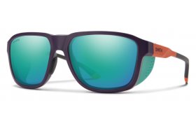 Polarised Glasses Smith Optics Embark Purple/Cinder/Hi-Viz Polar Opal Mirror Polarised Glasses Smith Optics Embark Purple/Cinder/Hi-Viz Polar Opal Mirror
