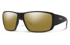 Polarised Glasses Smith Optics Guide's Matte Black Polar Bronze Mirror Polarised Glasses Smith Optics Guide's Matte Black Polar Bronze Mirror