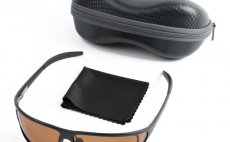 Polarized Sunglasses Leichi Titanium Metal Frame