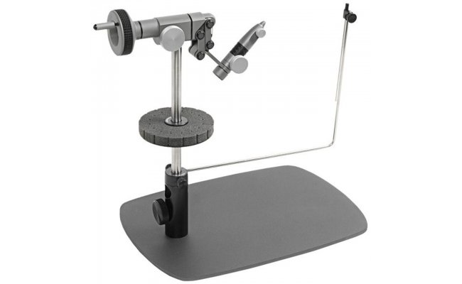 Reference Pedestal Fly Tying Vise C&F Design Silver CFT-9000 Reference Pedestal Fly Tying Vise C&F Design Silver CFT-9000