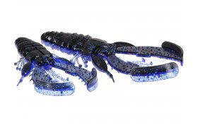 Rubber Lures Westin CreCraw Creaturebait Rubber Lures Westin CreCraw Creaturebait - Black/Blue, 6 pcs