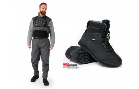 SET Waders Guideline Kaitum XT + Wading Boots Kaitum Rubber Sole SET Waders Guideline Kaitum XT + Wading Boots Kaitum Rubber Sole