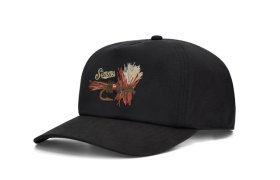 Simms Double Haul Black Royal Wulff Cap Simms Double Haul Black Royal Wulff Cap