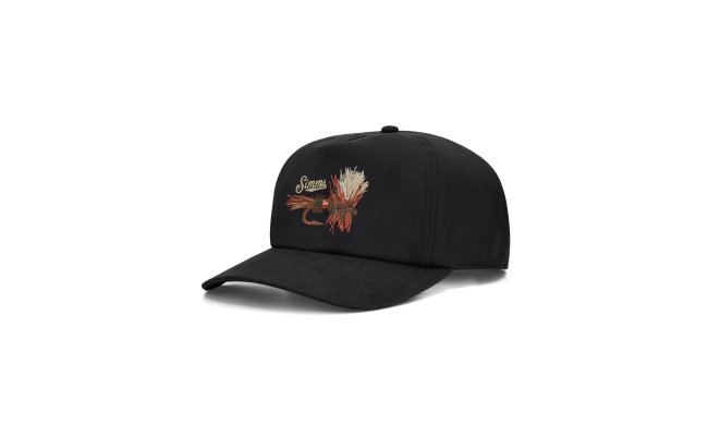 Simms Double Haul Black Royal Wulff Cap Simms Double Haul Black Royal Wulff Cap
